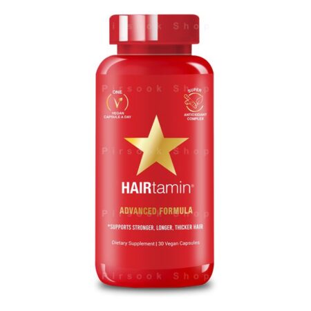 کپسول تقویت کننده مو هیرتامین hairtamin - فروشگاه پیرسوک