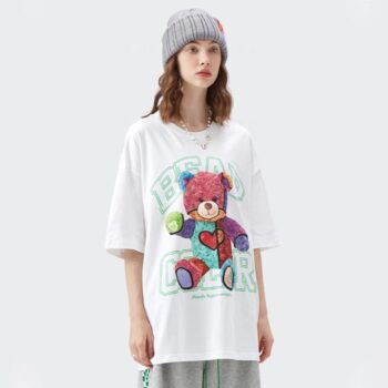 تی شرت خرس رنگین کمانی برند inflation – فروشگاه پیرسوک (1)