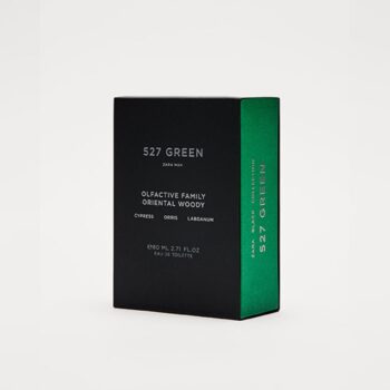 عطر زارا گرین 527 green - فروشگاه پیرسوک