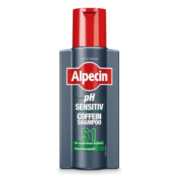 شامپو کافئین مو حساس و شکننده آلپسین مدل S1